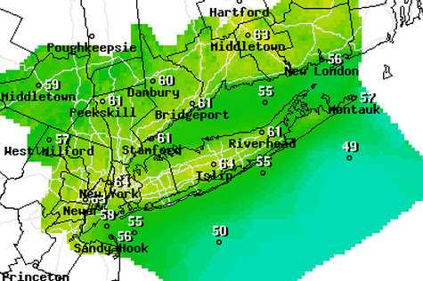 This weekend should be sunny and dry, the National Weather Service says.