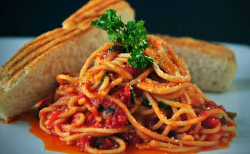 Chef Roy will demonstrate making Italian sauces at a Haworth Seniors luncheon.