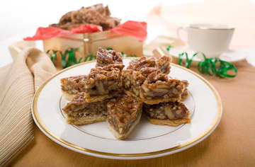 Pecan diamonds could sparkle on your plate if you download a free recipe for the cookie from The Culinary Institute of America.