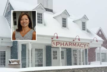 Panther Valley Pharmacy in Allamuchy / INSET: Anny Chan