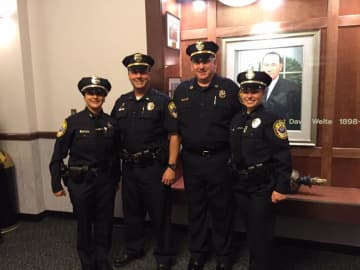 Bethel Police welcomes new officers Jessenia Beamonte and Amelia Fekeita to the department.