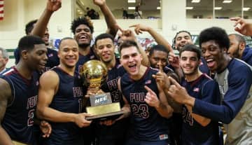 Fairleigh Dickinson University men's basketball team won the Northeastern Conference on Tuesday.