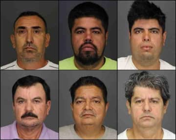 The six seasonal employees facing multiple felony charges in Westchester.