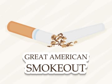 Tobacco users can kick the habit this Thursday, thanks to the American Cancer Society's Great American Smokeout.