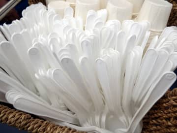Any takeout customers in Westchester who want single-use plastic utensils or condiment packets included with their meals must remember to ask according to a new law.