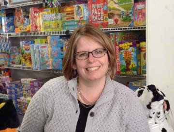 Bethel resident Kimberly Ramsey, owner of The Toy Room.