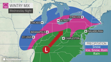A look at the potent storm system on Thursday, Feb. 6.