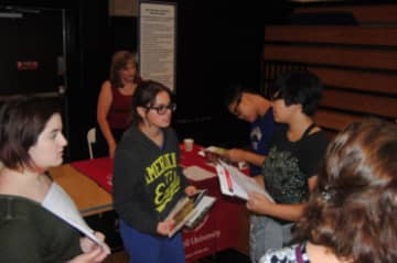 The Tuckahoe High School guidance department recently hosted a college night. 