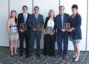 The New Rochelle Council of Community Services honored two citizens and one area business, and awarded two college scholarships during its annual luncheon on June 9.
