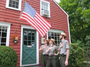 Weir Farm National Historic Site on the Ridgefield/Wilton border will be open Saturday.