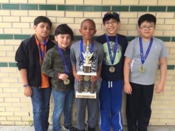 Students from Columbus Elementary School in New Rochelle recently took part in the National Chess Tournament.