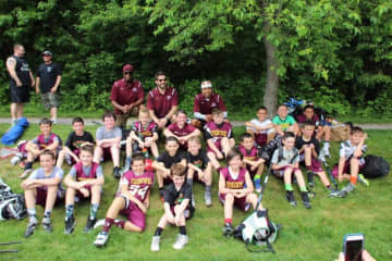 Ossining lacrosse players participated in the Somers Slam tournament.