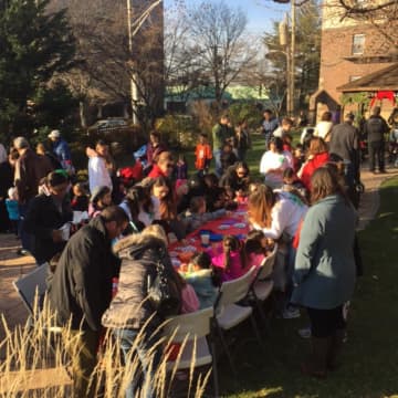 Eastchester hosted its Santa Stop on Saturday at Gazebo Park. 