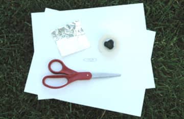 All you need is a shoebox, scissors, tape, aluminum foil and paper to make a pinhole camera to view the eclipse safely.