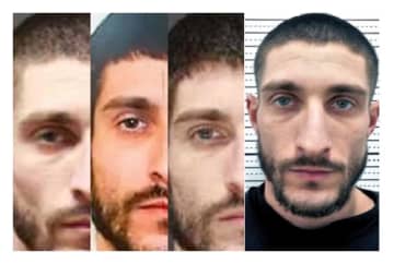 Four mugshots of Joshua Hayes (7/10/1992) of Fairview