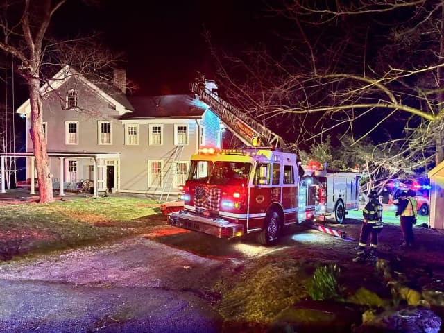 <p>The blaze happened at a Croton home on Teatown Road.&nbsp;</p>