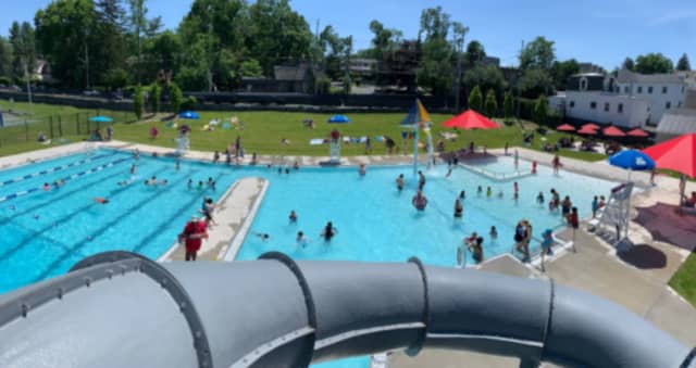 The Gould Park Pool in Dobbs Ferry.