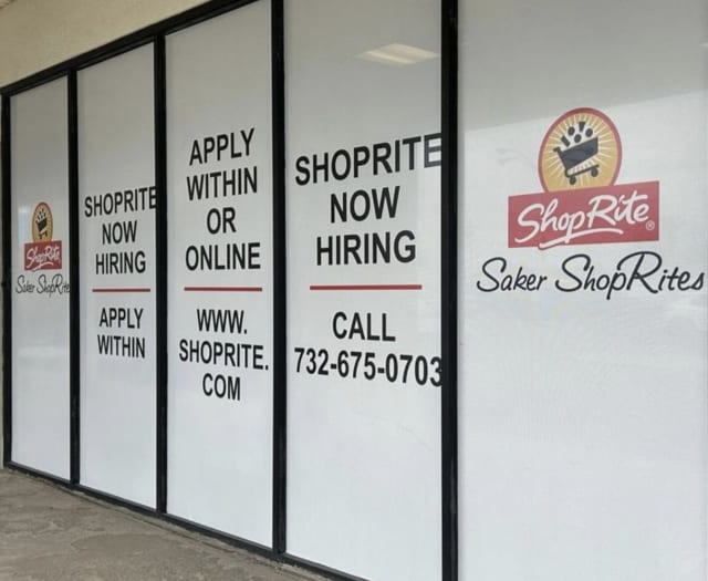 The South Plainfield store's hiring center is at 6303 Hadley Road in Hadley Commons Plaza.