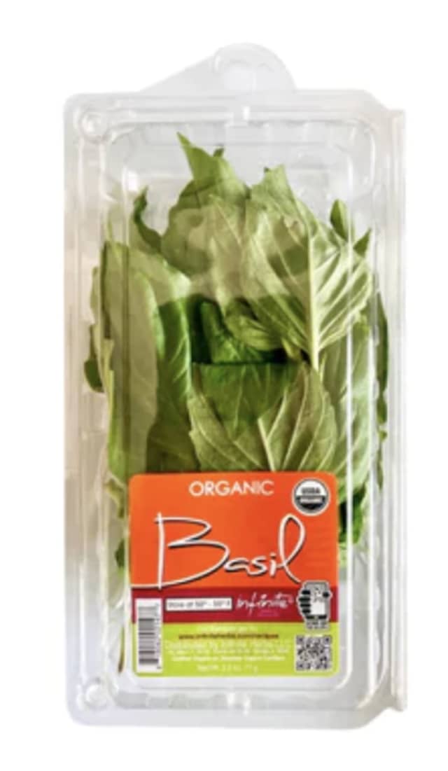 <p>Trader Joes is recalling Infinite Herbs Organic Basil</p>