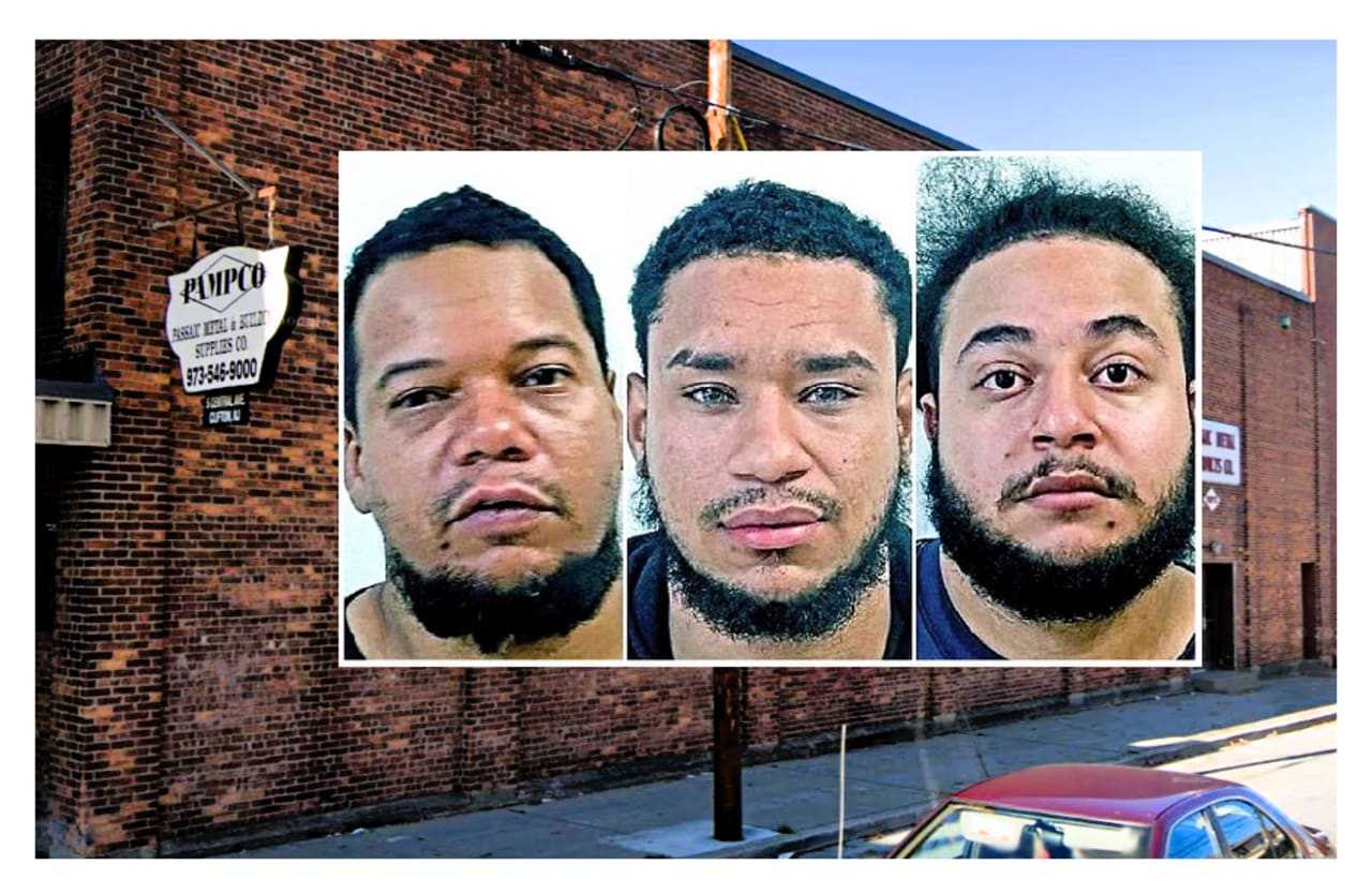 FROM LEFT: Xaviwe Oquendo-Pizarro, Luis Castellano-Guzman, Alfonly Monegro-Camilo