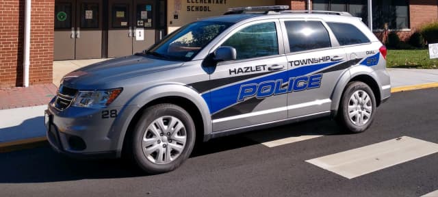 A cruiser for the Hazlet Township (NJ) Police Department.